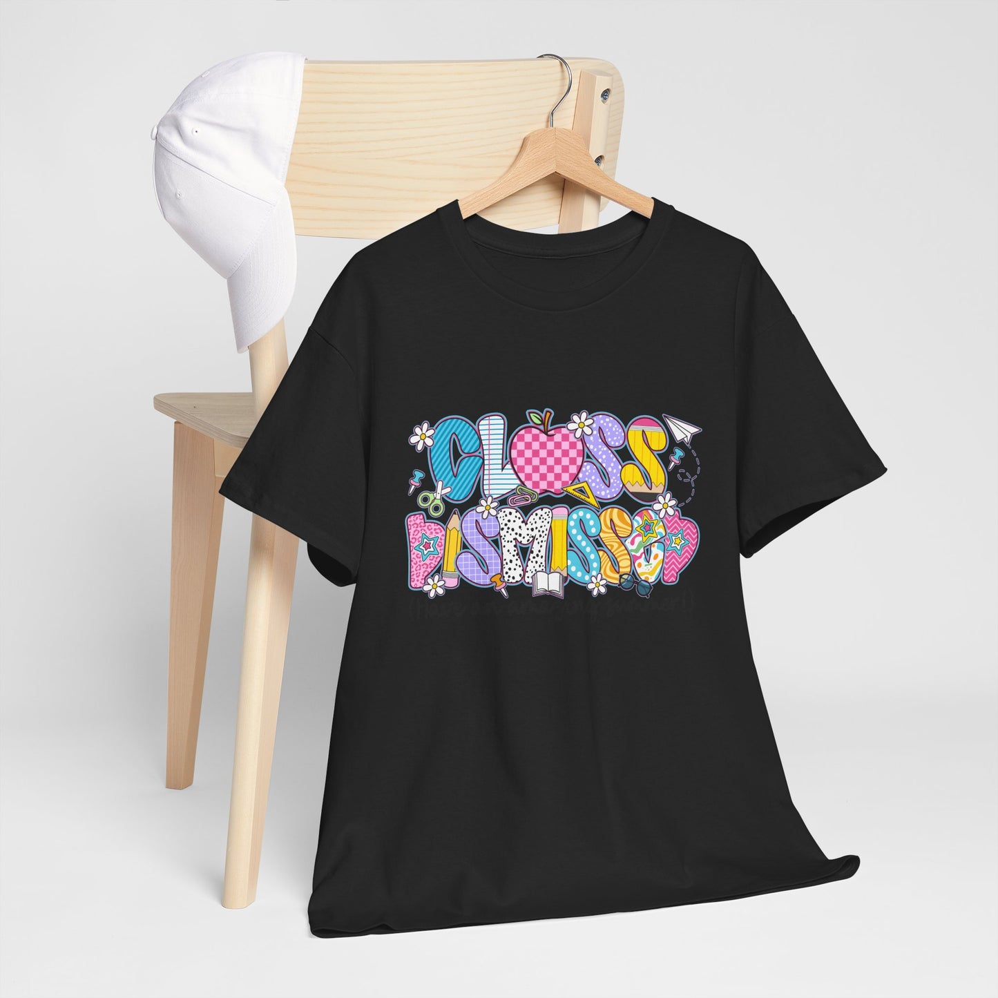 Gildan Garment-Dyed Summer Vibes Unisex Heavy Cotton Tee - "Class Dismissed!" Asst. Colors & Sizes