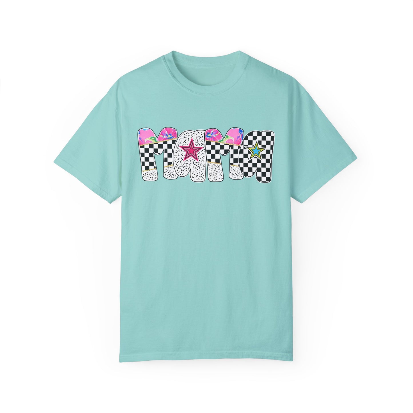 Comfort Colors Retro Vibe Mother's Day T-Shirt with Star Design Asst. Colors & Sizes