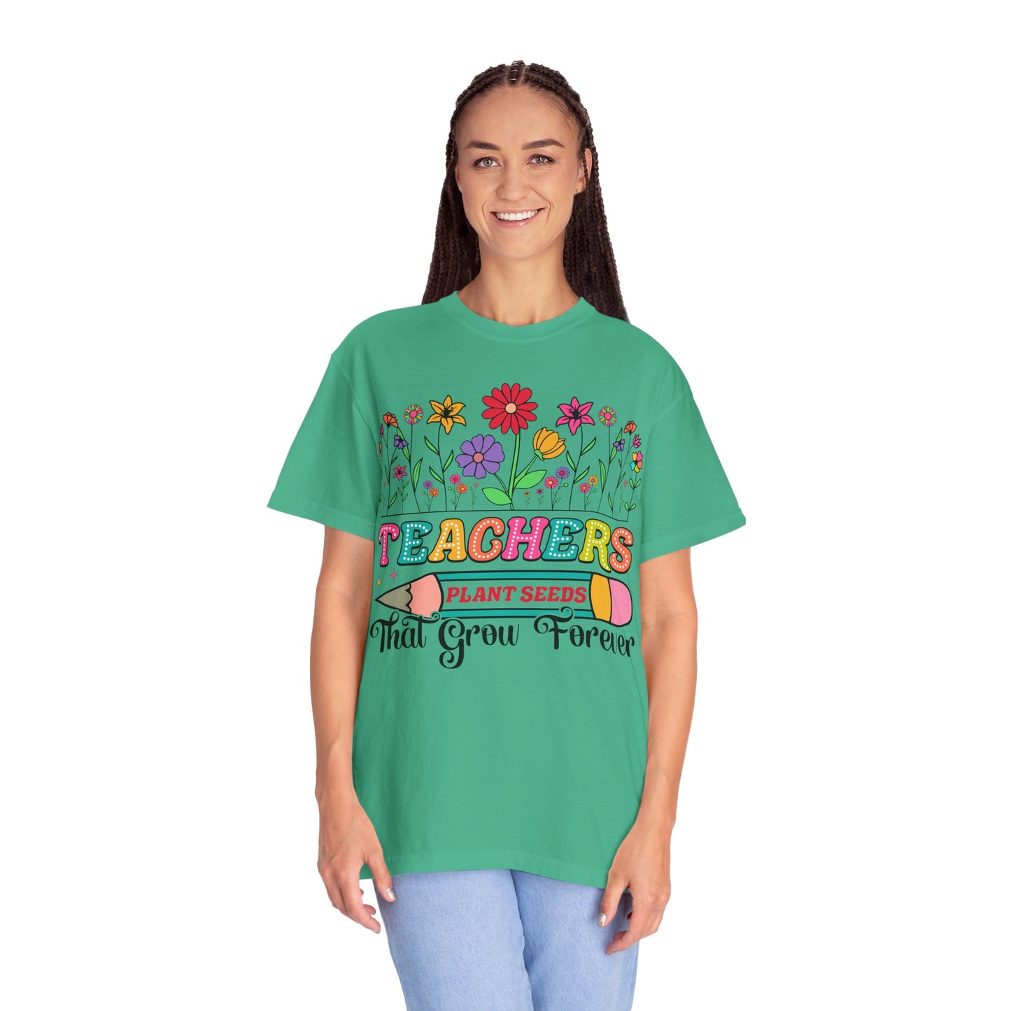 Teacher's Week!! Show your appreciation with This Unisex Garment-Dyed T-shirt in Asst. Colors & Sizes