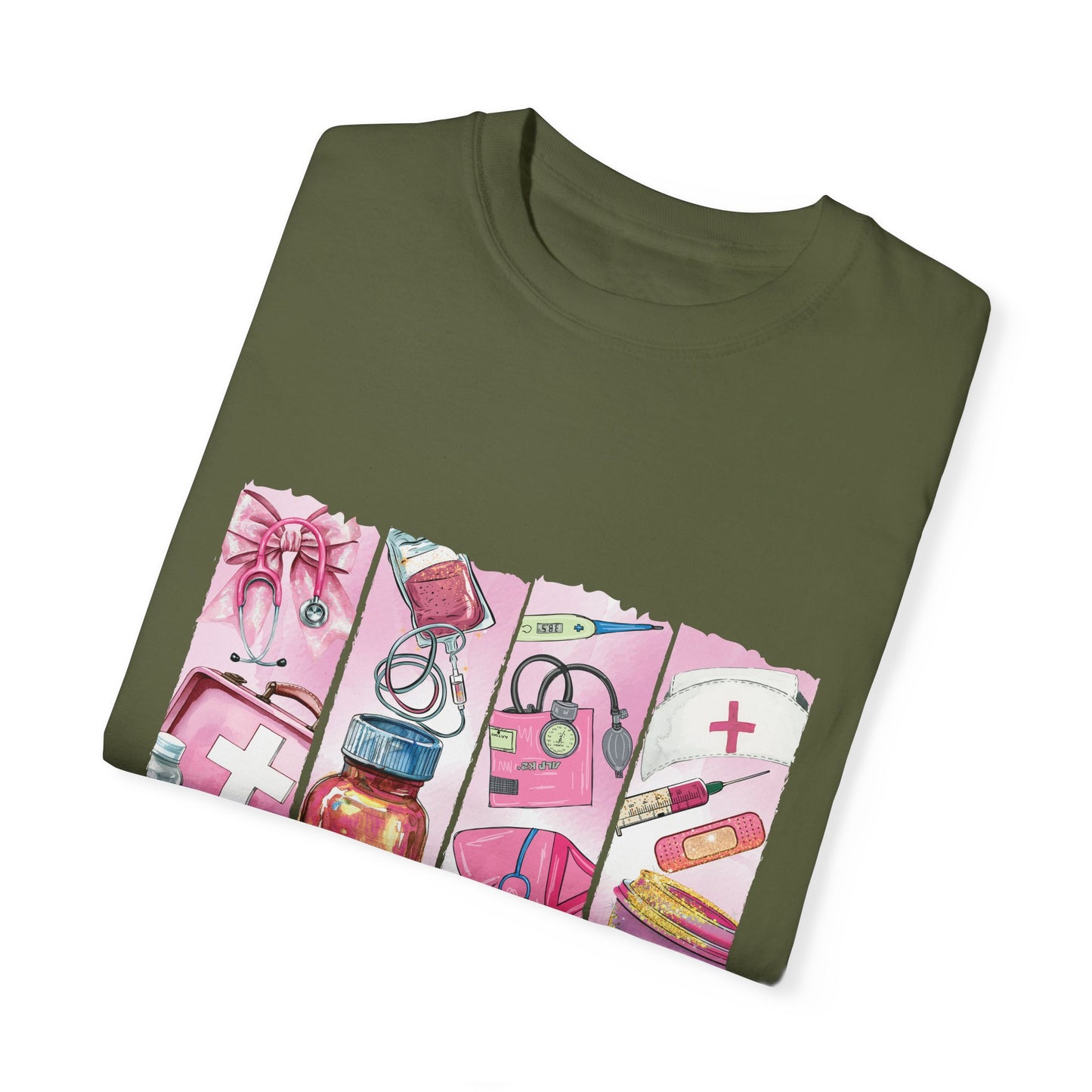 Nurse Life T-Shirt - Comfortable Unisex Garment-Dyed Tee for Healthcare Heroes