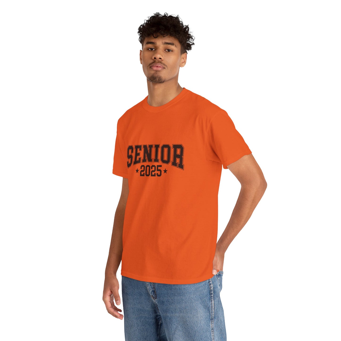 Gildan "2025 Senior" Unisex Heavy Cotton Tee - Celebrate Graduation in Style Asst. COlors & Sizes