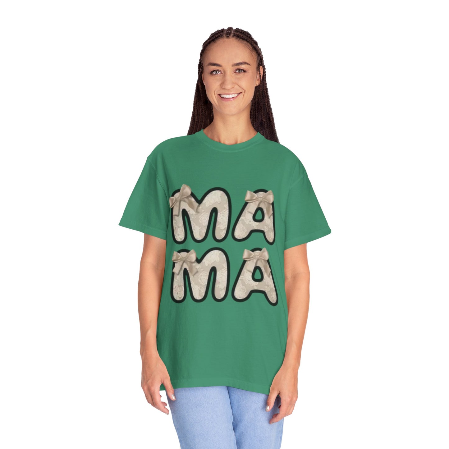 Comfort Colors 'Mama' Love Garment-Dyed Unisex T-Shirt - Perfect for Mother's Day Gift Asst. Colors & Sizes