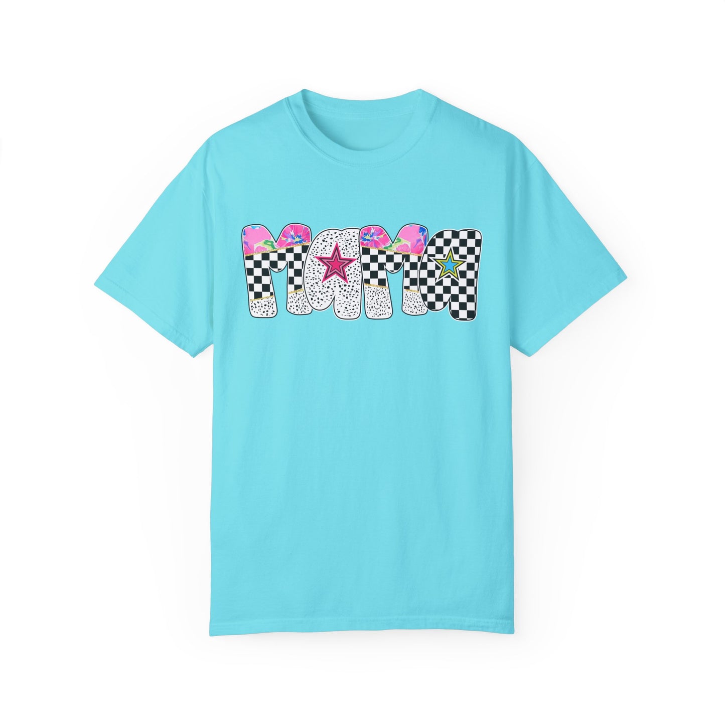 Comfort Colors Retro Vibe Mother's Day T-Shirt with Star Design Asst. Colors & Sizes