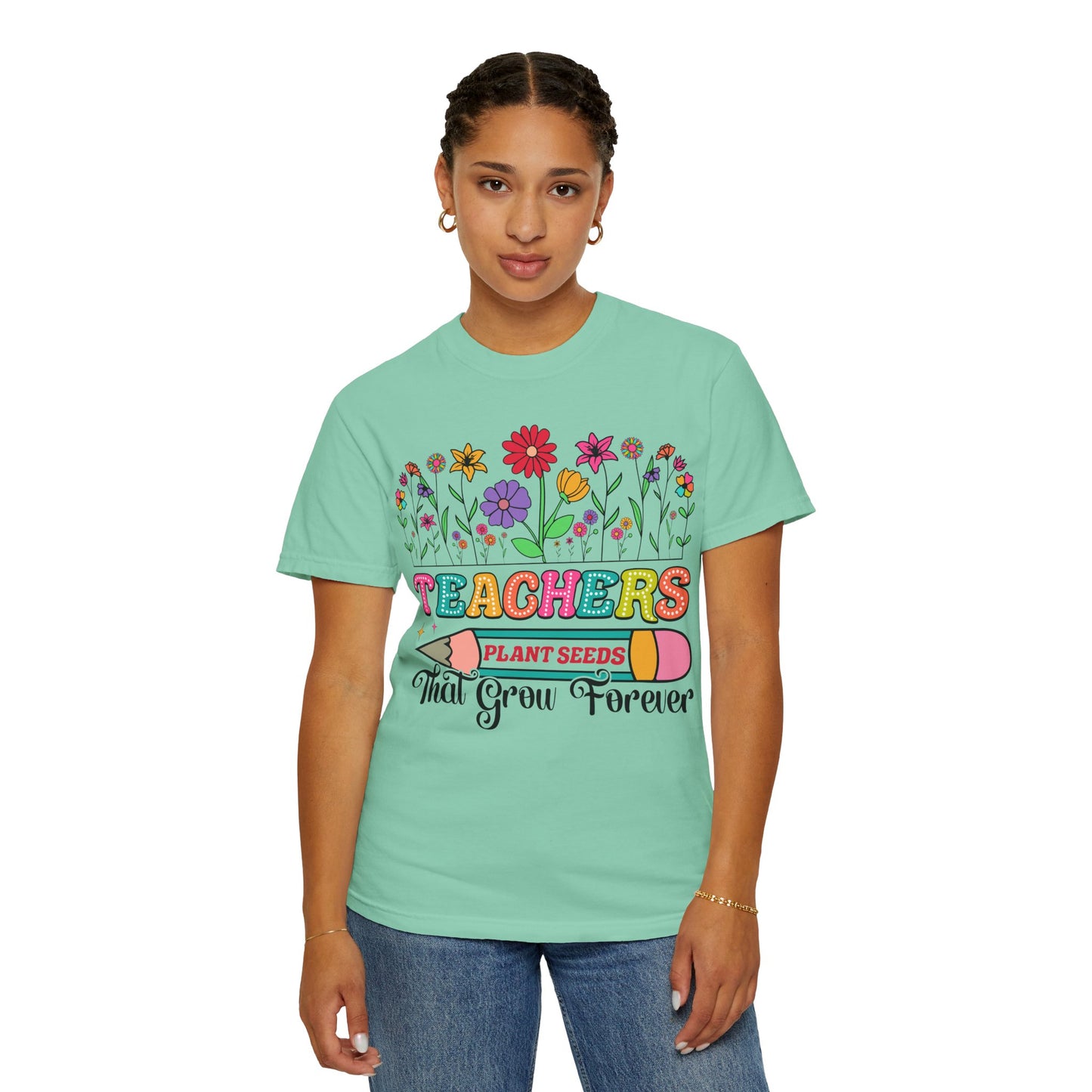 Teacher's Week!! Show your appreciation with This Unisex Garment-Dyed T-shirt in Asst. Colors & Sizes