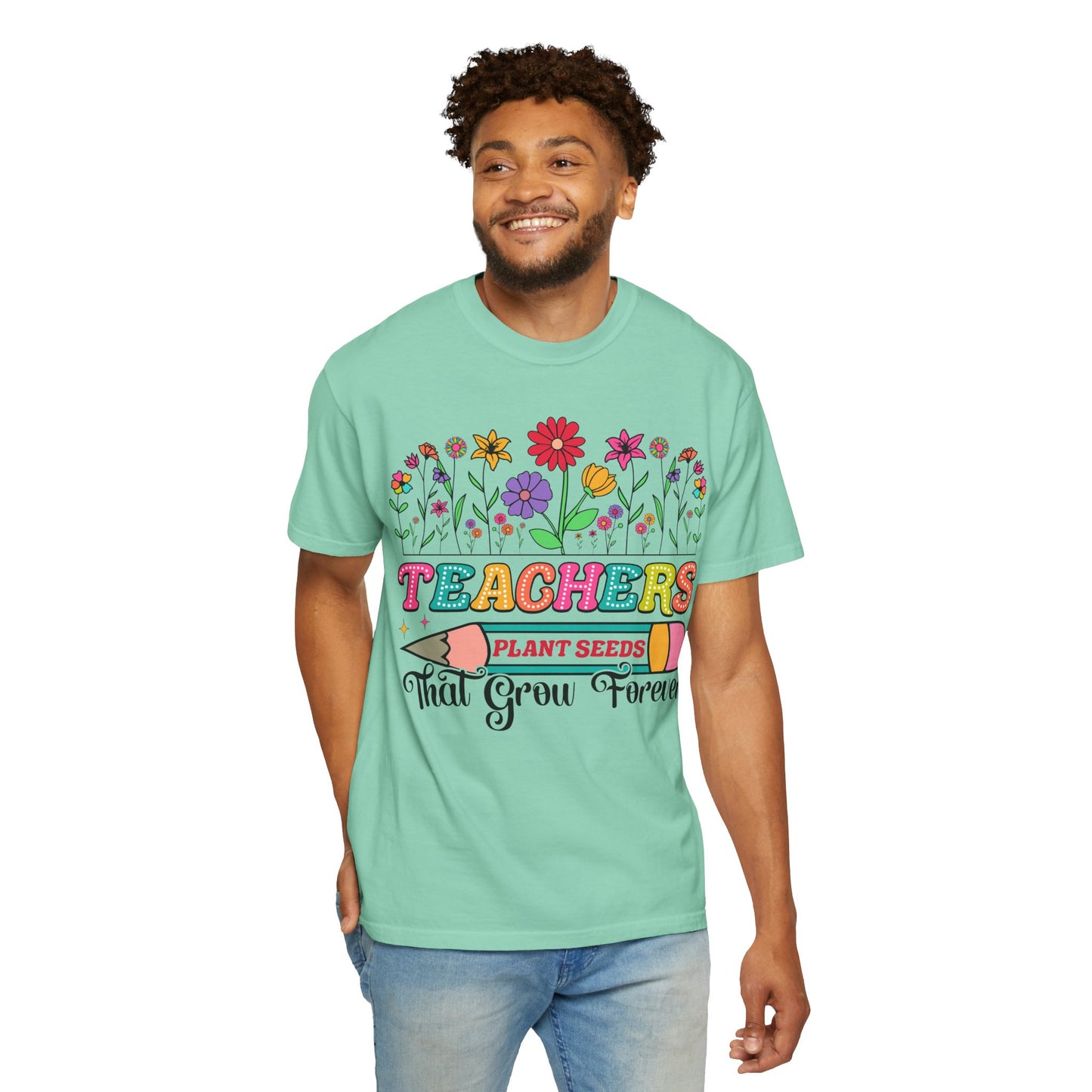Teacher's Week!! Show your appreciation with This Unisex Garment-Dyed T-shirt in Asst. Colors & Sizes