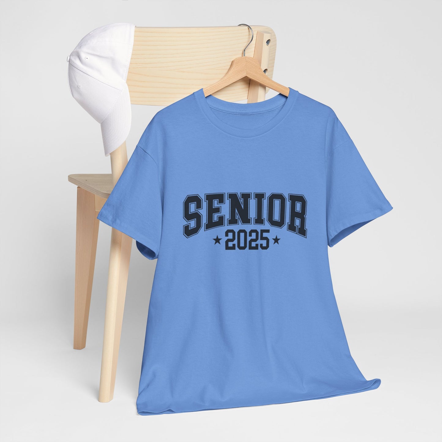 Gildan "2025 Senior" Unisex Heavy Cotton Tee - Celebrate Graduation in Style Asst. COlors & Sizes