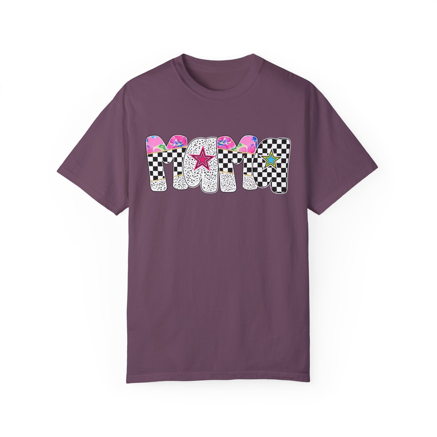 Comfort Colors Retro Vibe Mother's Day T-Shirt with Star Design Asst. Colors & Sizes