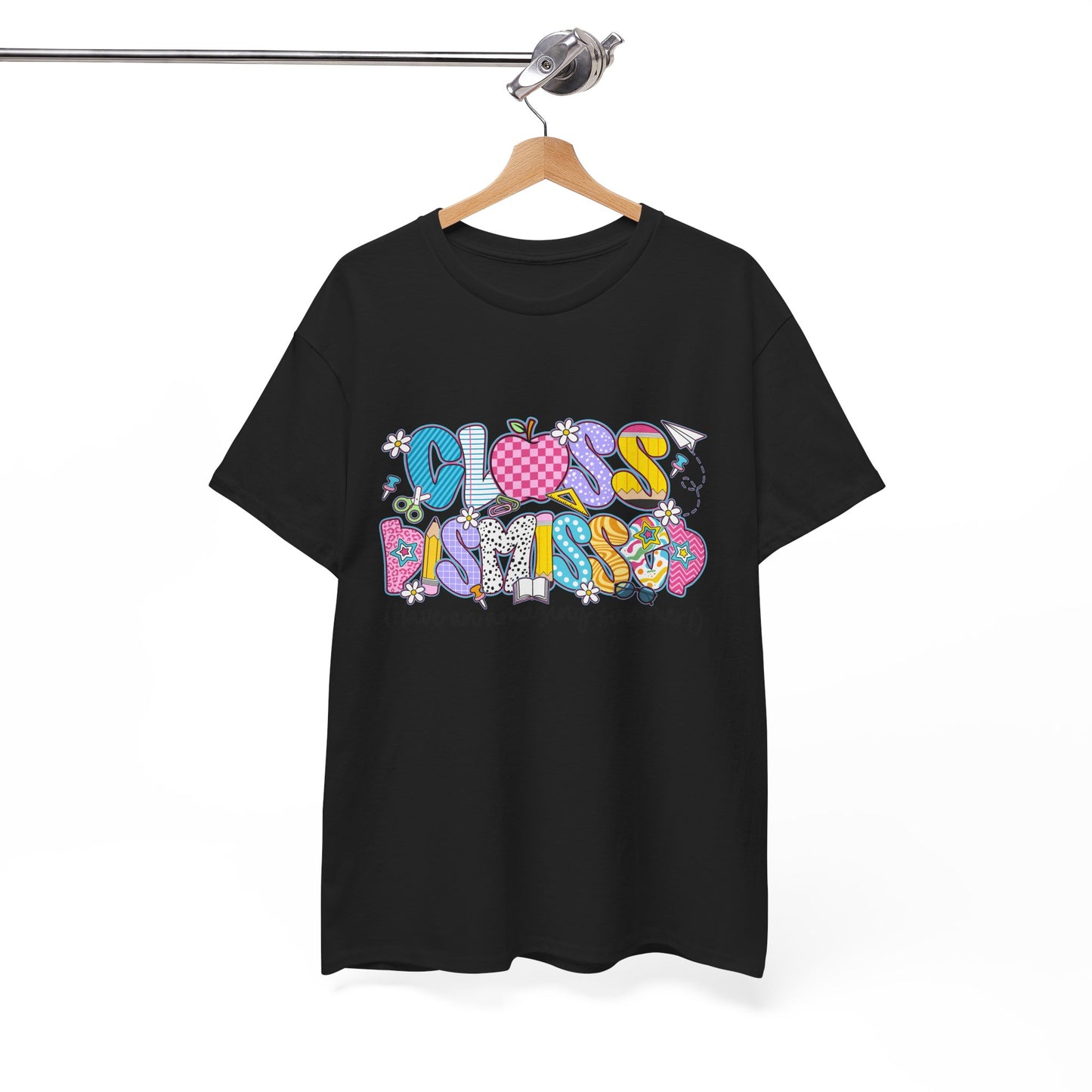 Gildan Garment-Dyed Summer Vibes Unisex Heavy Cotton Tee - "Class Dismissed!" Asst. Colors & Sizes