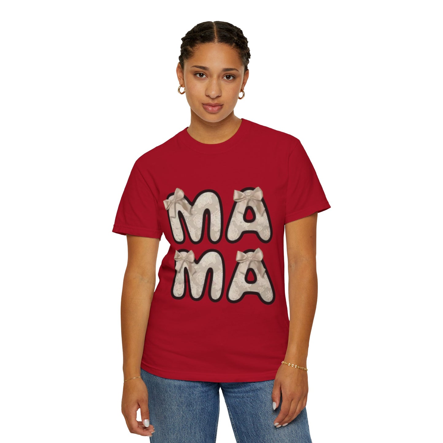 Comfort Colors 'Mama' Love Garment-Dyed Unisex T-Shirt - Perfect for Mother's Day Gift Asst. Colors & Sizes