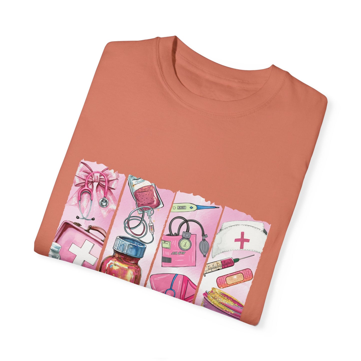 Nurse Life T-Shirt - Comfortable Unisex Garment-Dyed Tee for Healthcare Heroes