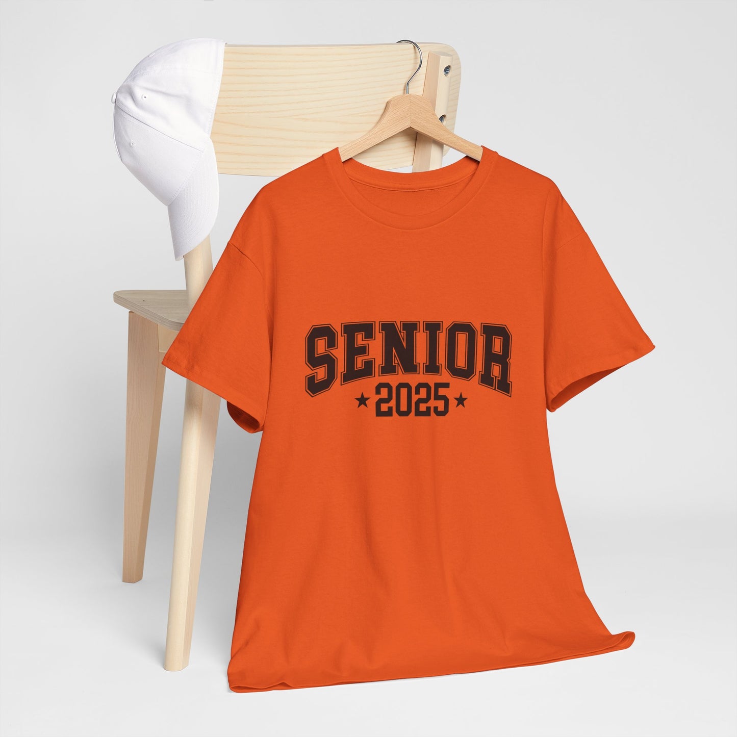 Gildan "2025 Senior" Unisex Heavy Cotton Tee - Celebrate Graduation in Style Asst. COlors & Sizes
