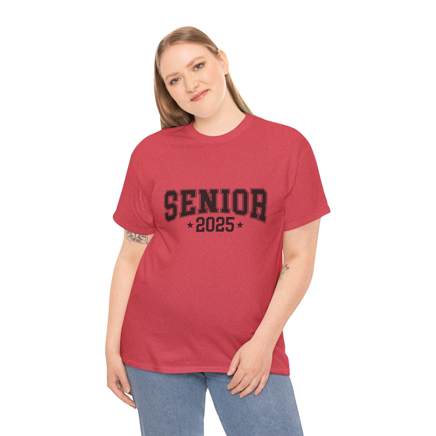 Gildan "2025 Senior" Unisex Heavy Cotton Tee - Celebrate Graduation in Style Asst. COlors & Sizes