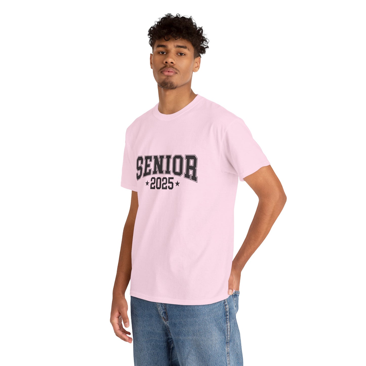 Gildan "2025 Senior" Unisex Heavy Cotton Tee - Celebrate Graduation in Style Asst. COlors & Sizes