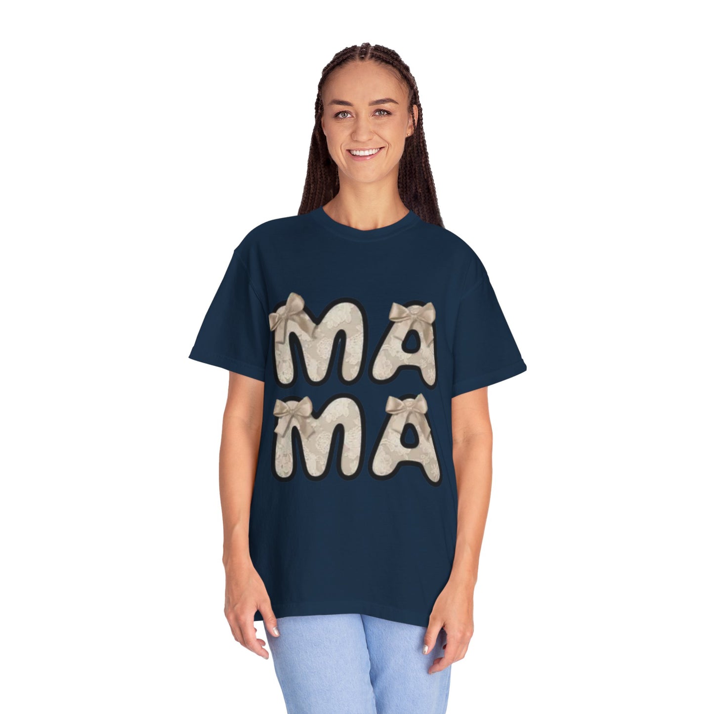 Comfort Colors 'Mama' Love Garment-Dyed Unisex T-Shirt - Perfect for Mother's Day Gift Asst. Colors & Sizes