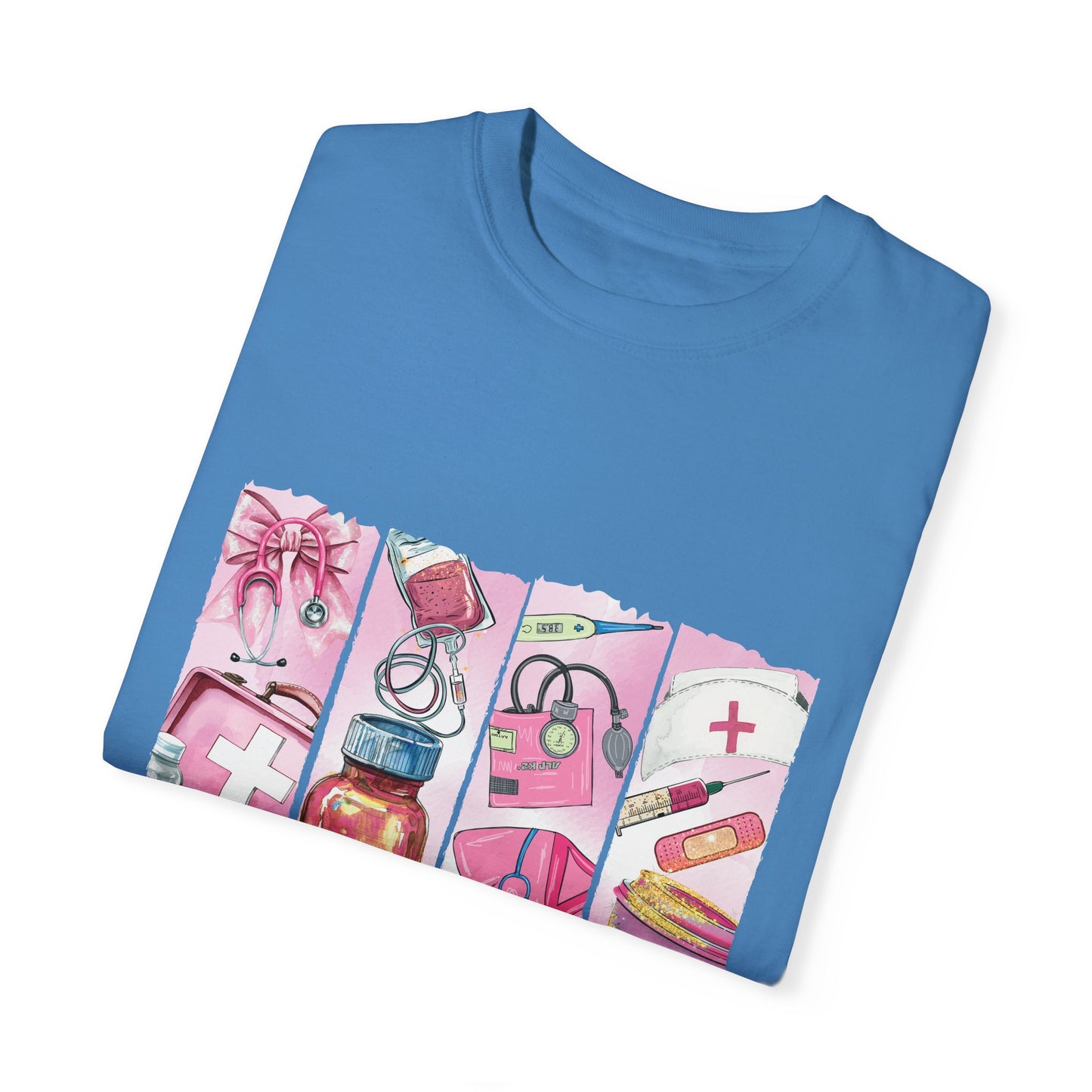 Nurse Life T-Shirt - Comfortable Unisex Garment-Dyed Tee for Healthcare Heroes