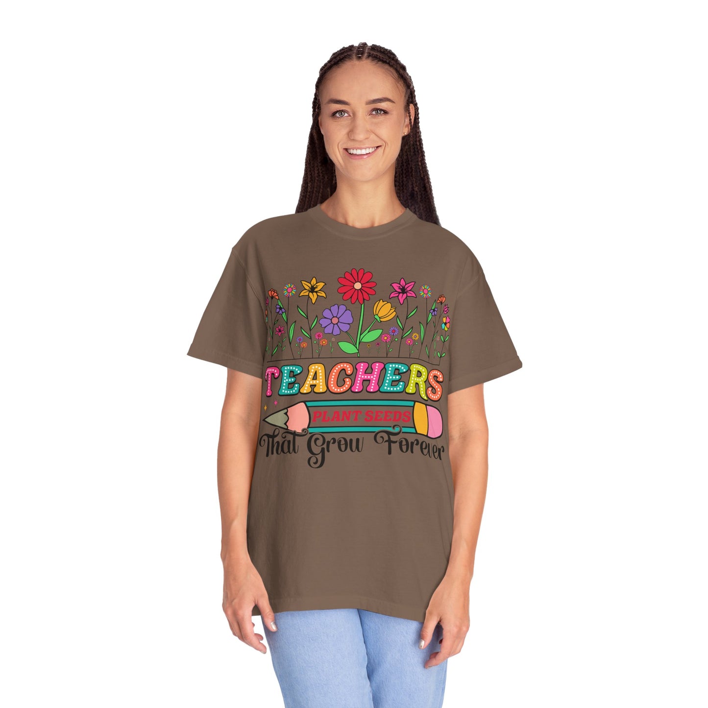 Teacher's Week!! Show your appreciation with This Unisex Garment-Dyed T-shirt in Asst. Colors & Sizes