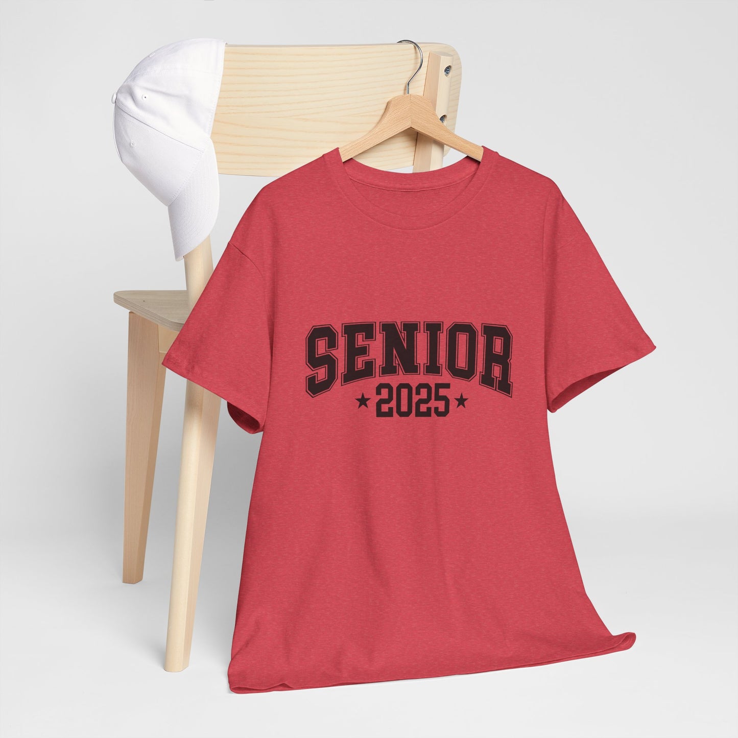 Gildan "2025 Senior" Unisex Heavy Cotton Tee - Celebrate Graduation in Style Asst. COlors & Sizes
