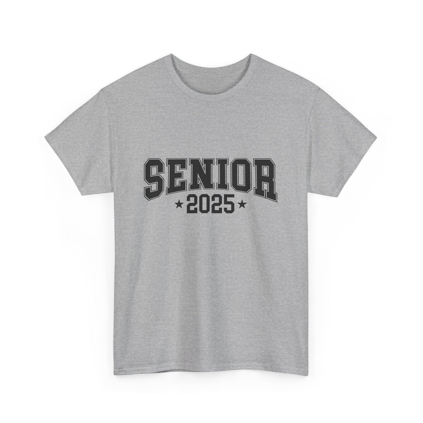 Gildan "2025 Senior" Unisex Heavy Cotton Tee - Celebrate Graduation in Style Asst. COlors & Sizes