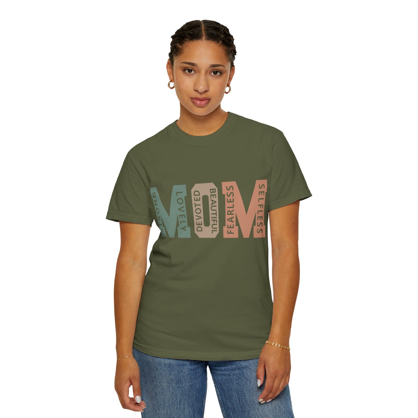 Comfort Colors Mother's Day Garment-Dyed T-shirt for The Mom Who Handles Everything Asst. Colors and Sizes Comfort Colors 1717