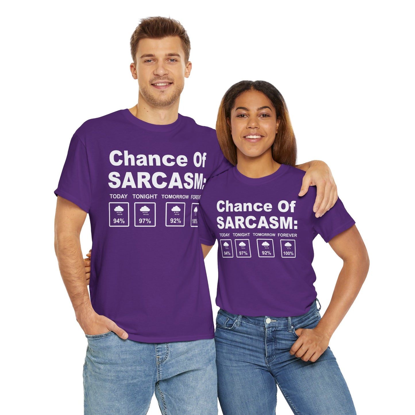Funny Sarcasm Unisex Heavy Cotton Tee