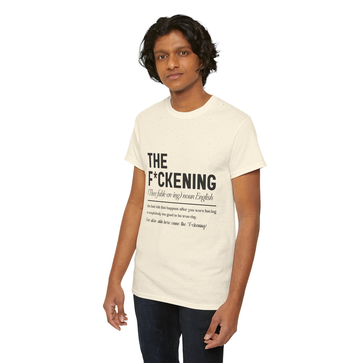 Gildan 5000"The F*ckening" Unisex Heavy Cotton Tee - Funny Graphic T-Shirt for English Lovers Asst Sizes & Colors