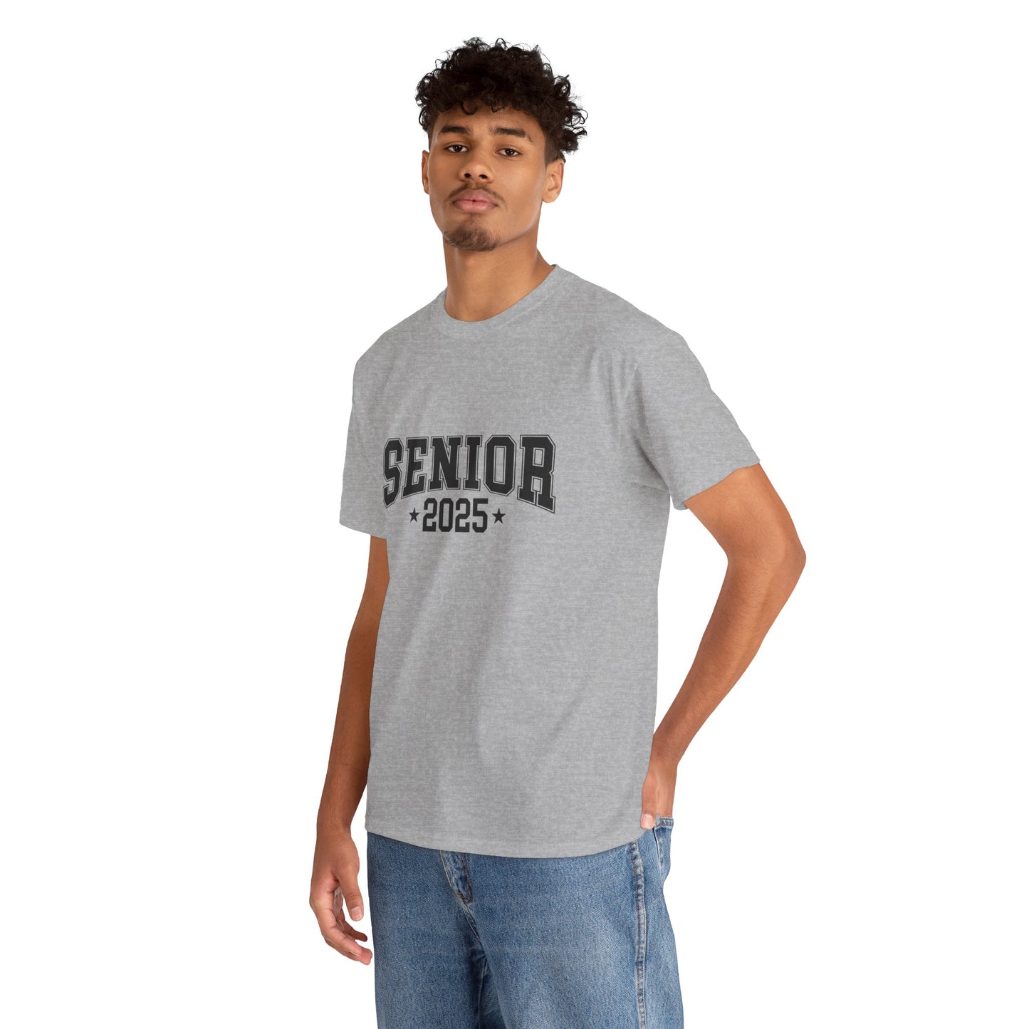 Gildan "2025 Senior" Unisex Heavy Cotton Tee - Celebrate Graduation in Style Asst. COlors & Sizes