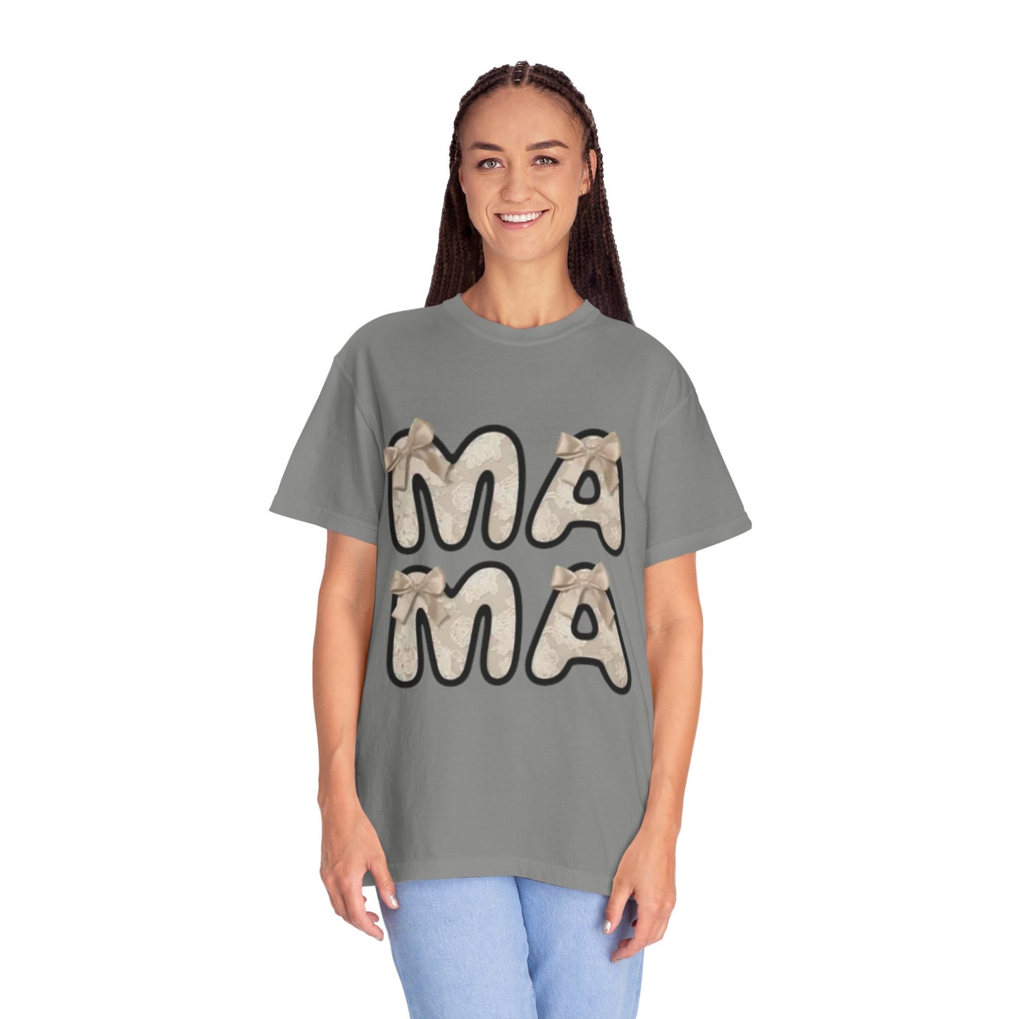 Comfort Colors 'Mama' Love Garment-Dyed Unisex T-Shirt - Perfect for Mother's Day Gift Asst. Colors & Sizes