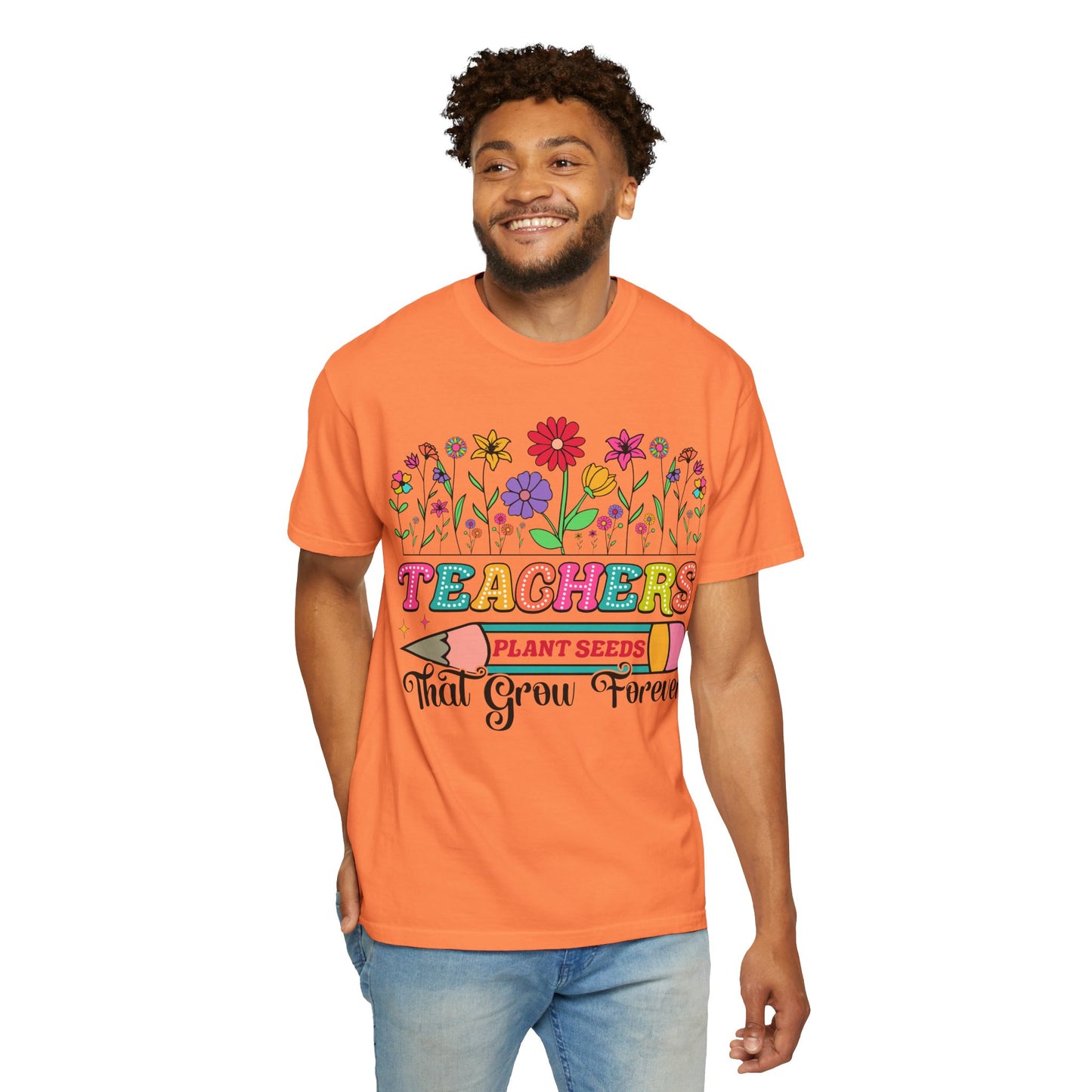 Teacher's Week!! Show your appreciation with This Unisex Garment-Dyed T-shirt in Asst. Colors & Sizes