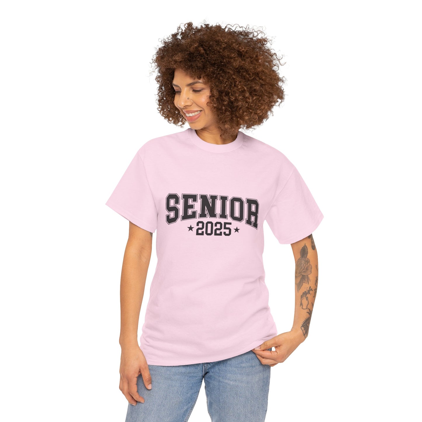 Gildan "2025 Senior" Unisex Heavy Cotton Tee - Celebrate Graduation in Style Asst. COlors & Sizes