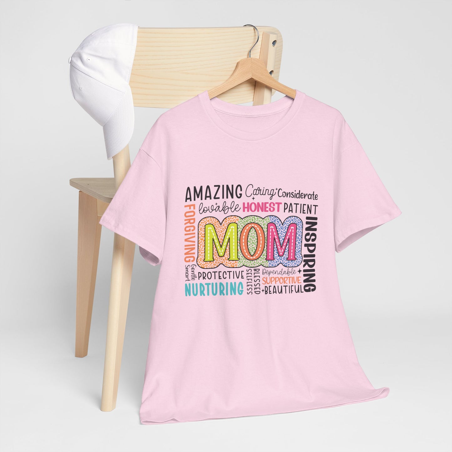 Gildan 5000 Inspirational Mom Unisex Heavy Cotton Tee Great Gift For Mother's Day AStt. Colors & Sizes