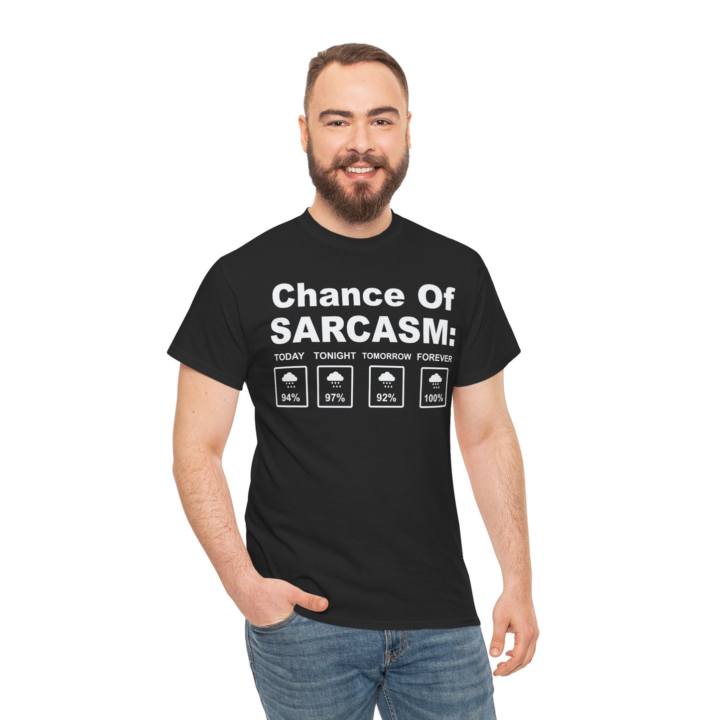 Funny Sarcasm Unisex Heavy Cotton Tee