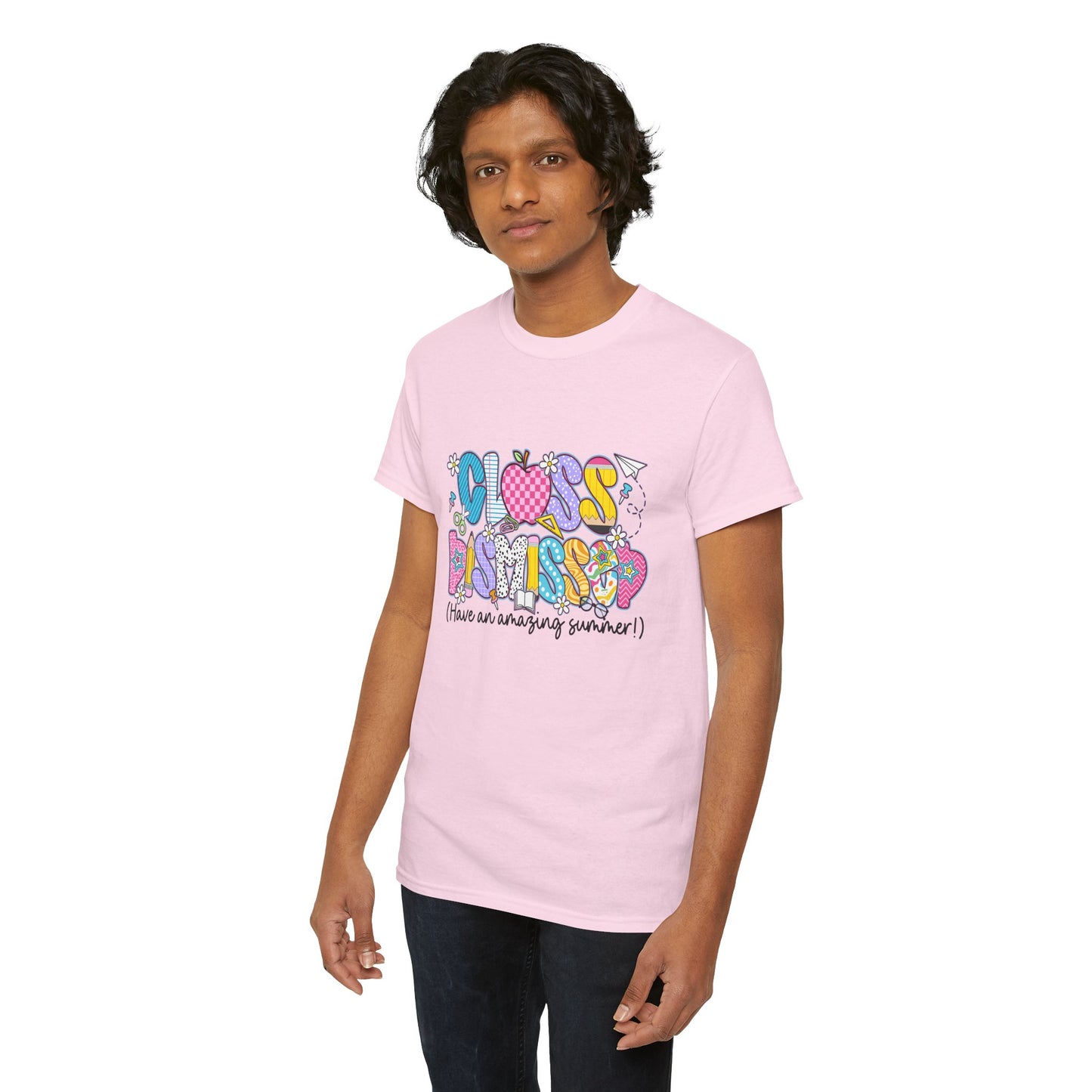 Gildan Garment-Dyed Summer Vibes Unisex Heavy Cotton Tee - "Class Dismissed!" Asst. Colors & Sizes