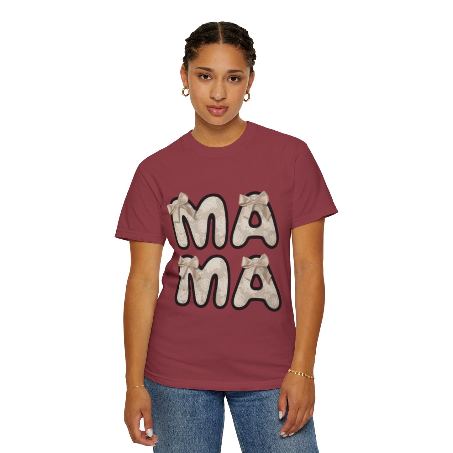 Comfort Colors 'Mama' Love Garment-Dyed Unisex T-Shirt - Perfect for Mother's Day Gift Asst. Colors & Sizes