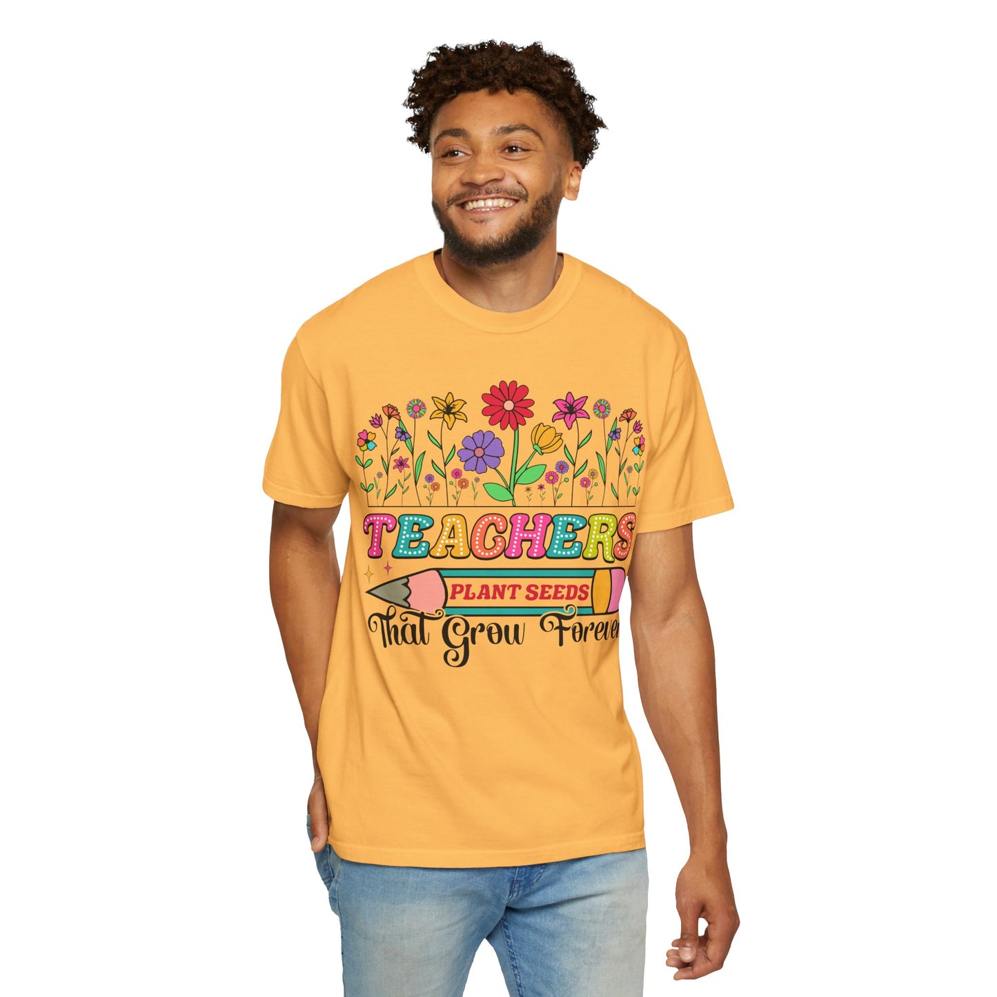 Teacher's Week!! Show your appreciation with This Unisex Garment-Dyed T-shirt in Asst. Colors & Sizes