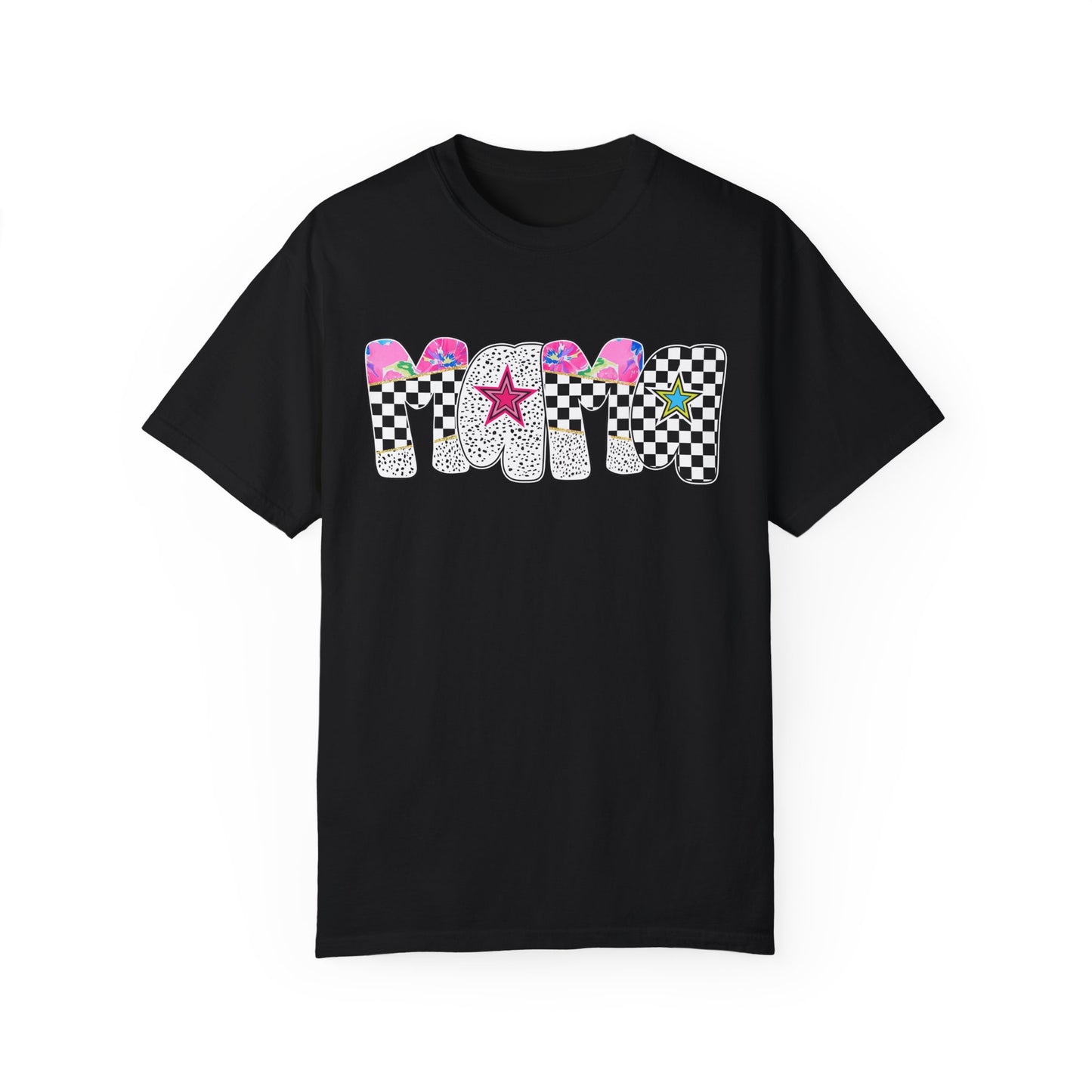 Comfort Colors Retro Vibe Mother's Day T-Shirt with Star Design Asst. Colors & Sizes