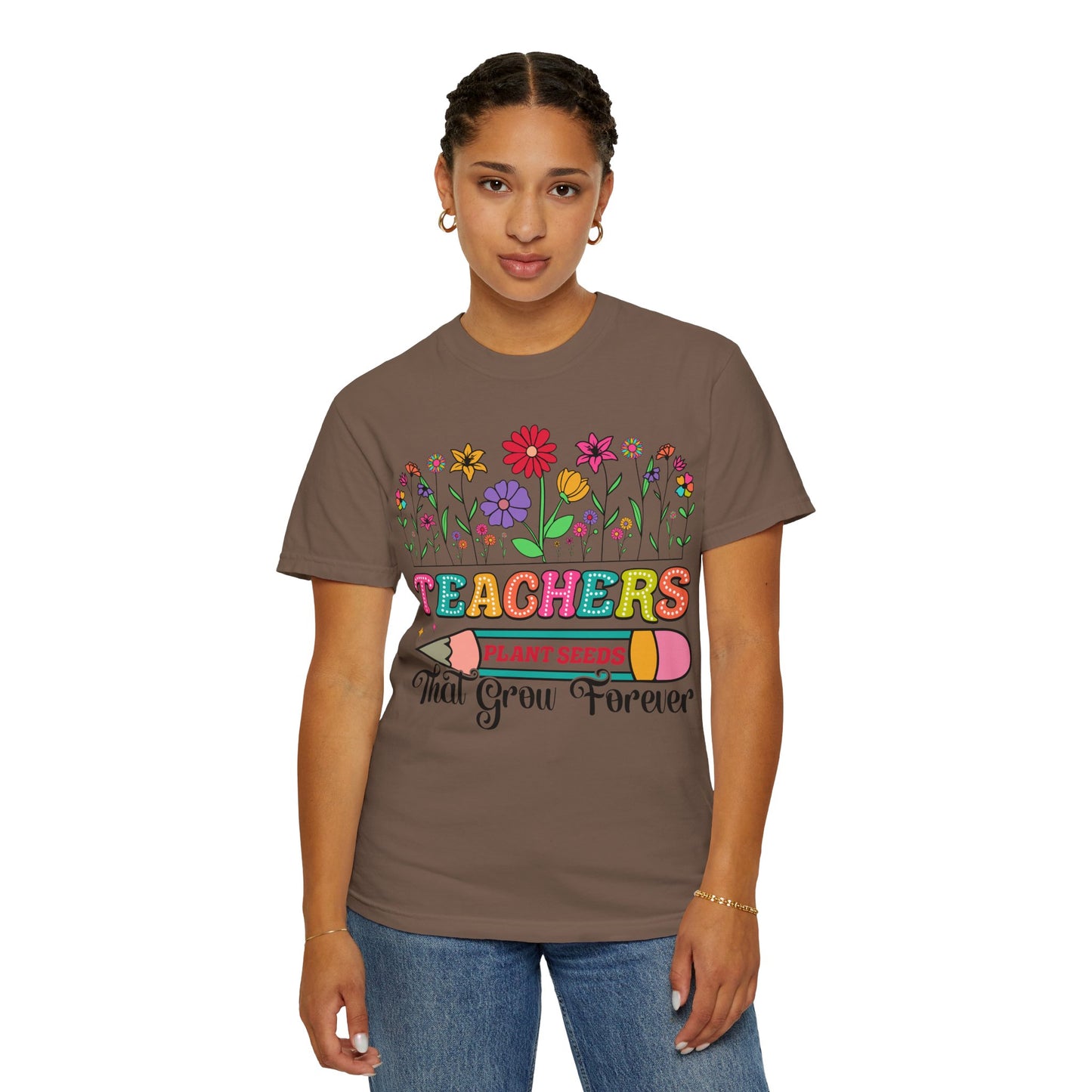 Teacher's Week!! Show your appreciation with This Unisex Garment-Dyed T-shirt in Asst. Colors & Sizes