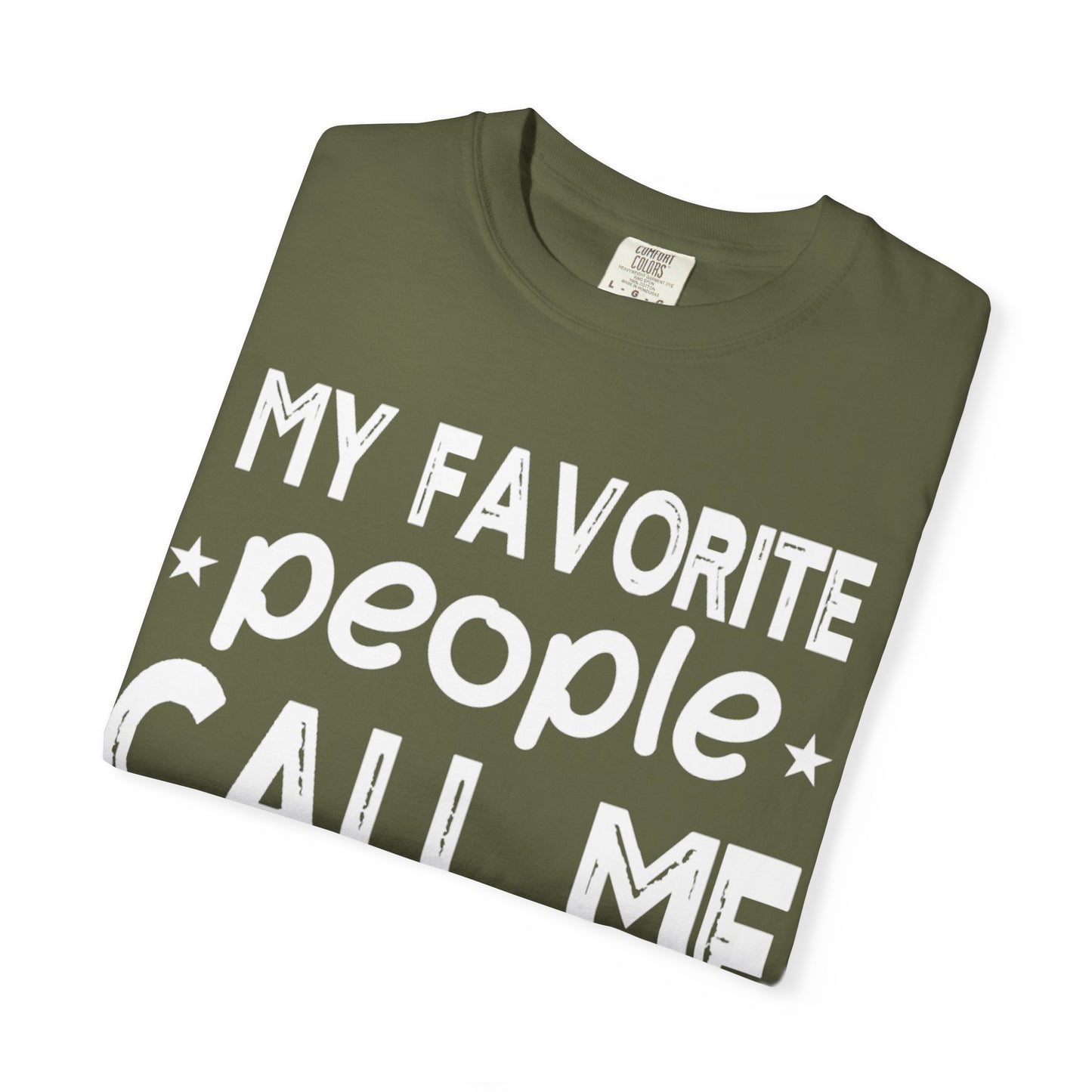 Comfort Colors Funny "Pop-Pop" Garment-Dyed T-Shirt - Perfect for Grandparents Asst. Sizes & Colors