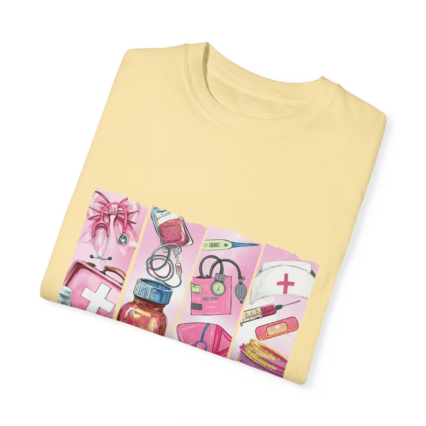 Nurse Life T-Shirt - Comfortable Unisex Garment-Dyed Tee for Healthcare Heroes