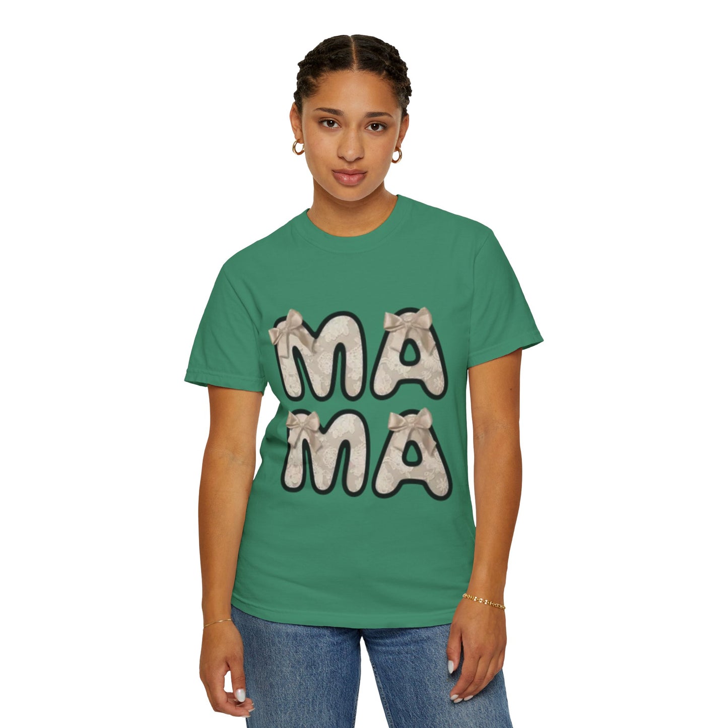 Comfort Colors 'Mama' Love Garment-Dyed Unisex T-Shirt - Perfect for Mother's Day Gift Asst. Colors & Sizes
