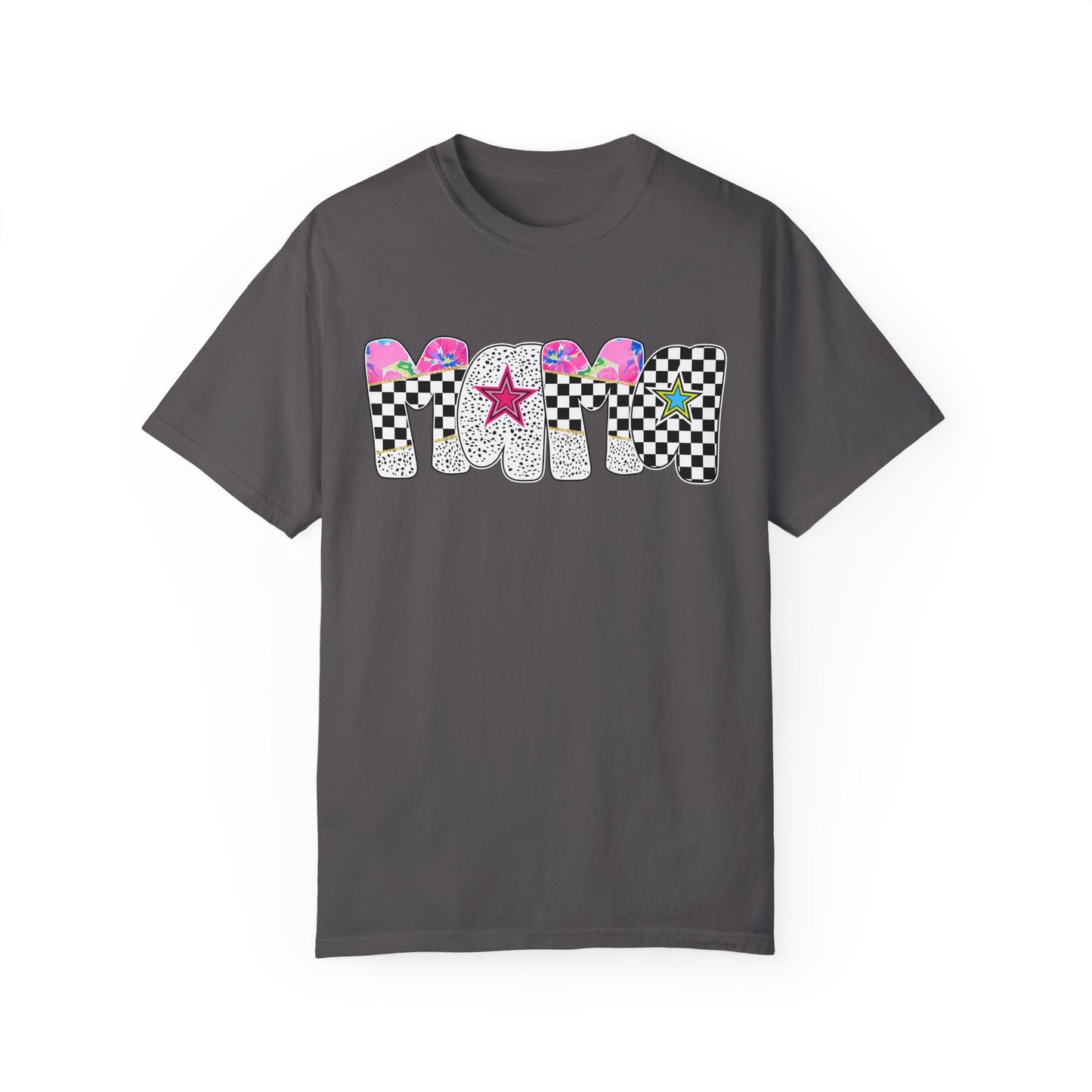 Comfort Colors Retro Vibe Mother's Day T-Shirt with Star Design Asst. Colors & Sizes
