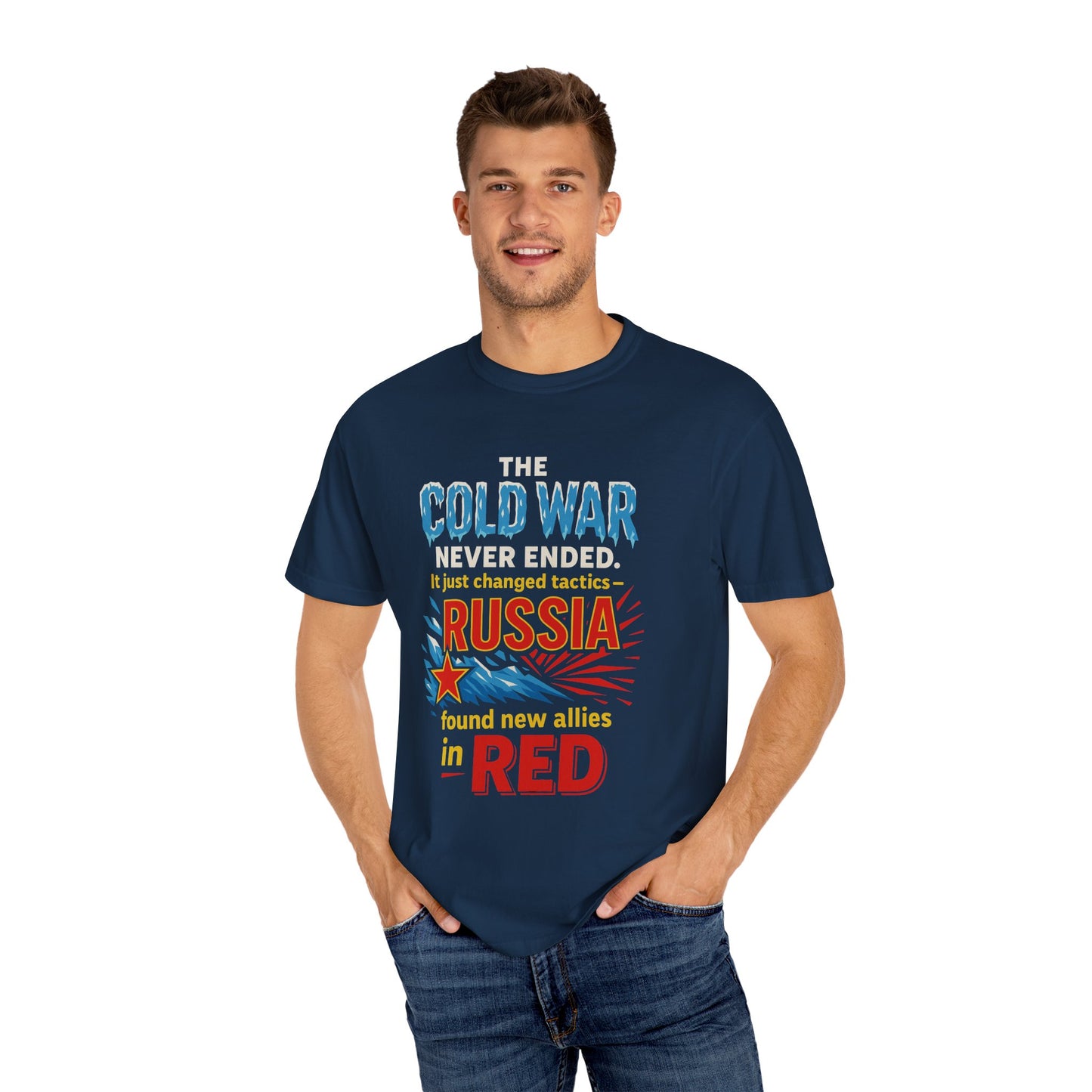 Cold War Allies Unisex T-Shirt – Retro Graphic Tee