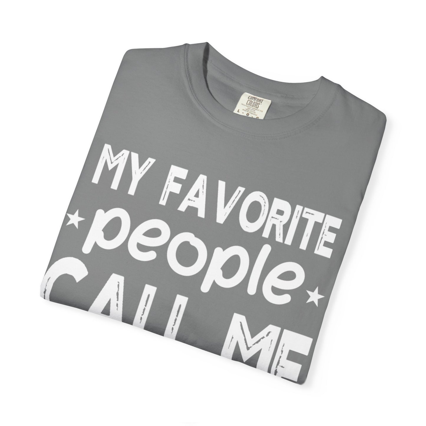 Comfort Colors Funny "Pop-Pop" Garment-Dyed T-Shirt - Perfect for Grandparents Asst. Sizes & Colors