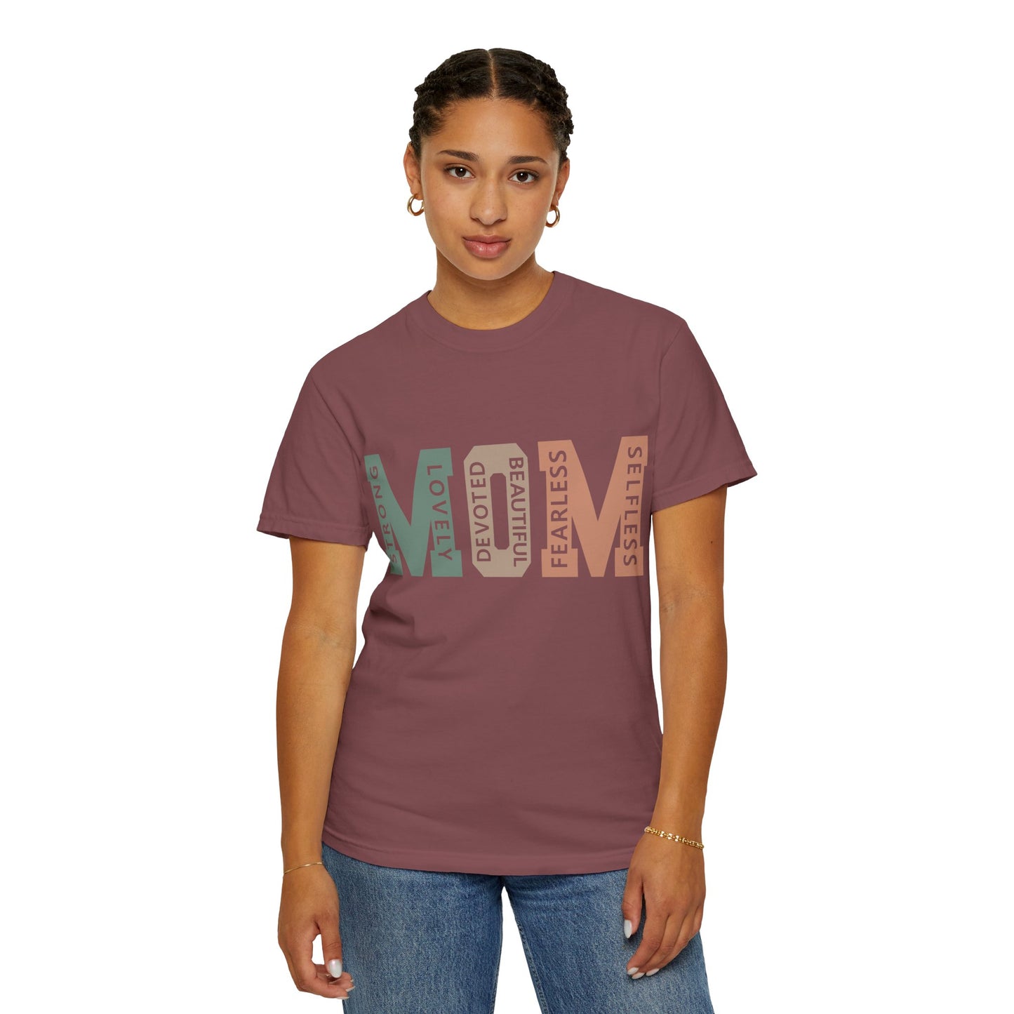 Comfort Colors Mother's Day Garment-Dyed T-shirt for The Mom Who Handles Everything Asst. Colors and Sizes Comfort Colors 1717