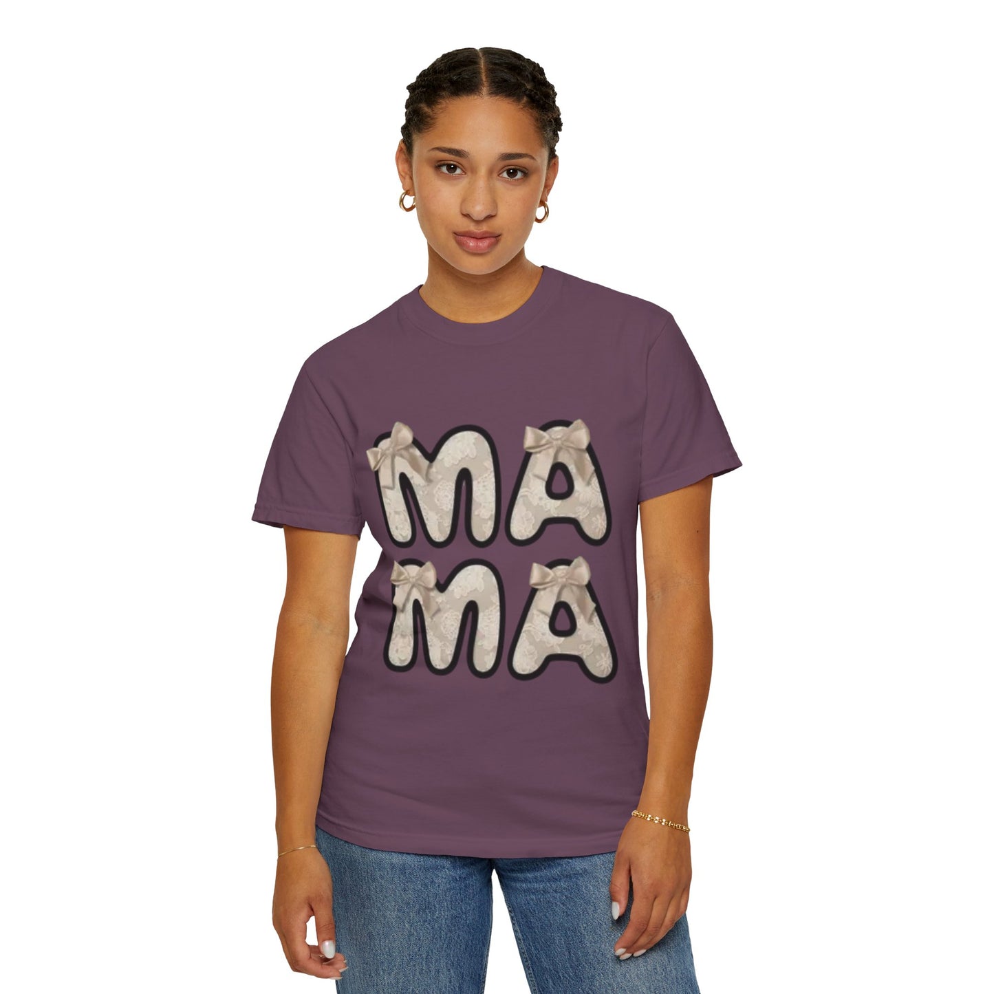 Comfort Colors 'Mama' Love Garment-Dyed Unisex T-Shirt - Perfect for Mother's Day Gift Asst. Colors & Sizes