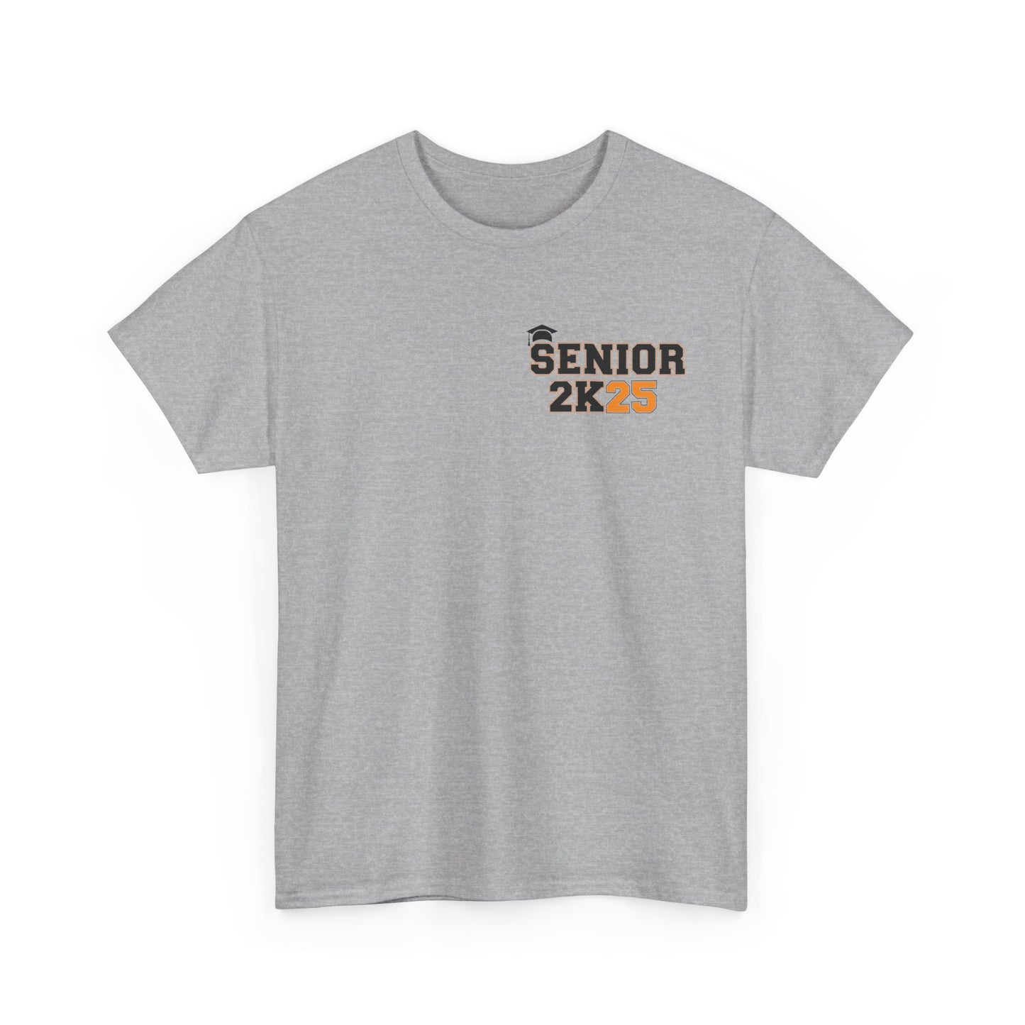 Gildan 5000 Unisex Graduate Tee - Class of 2025 Senior Shirt Great Gift Asst. Colors & Sizes