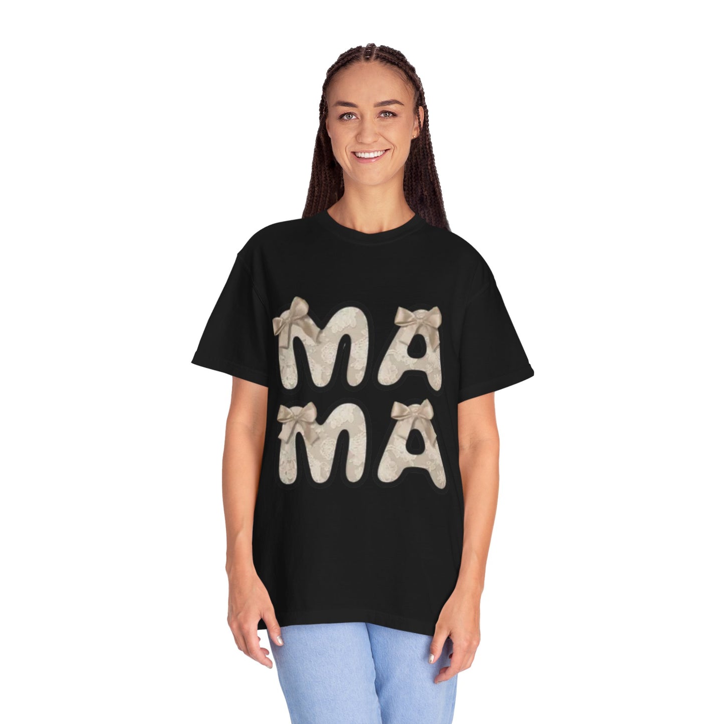 Comfort Colors 'Mama' Love Garment-Dyed Unisex T-Shirt - Perfect for Mother's Day Gift Asst. Colors & Sizes