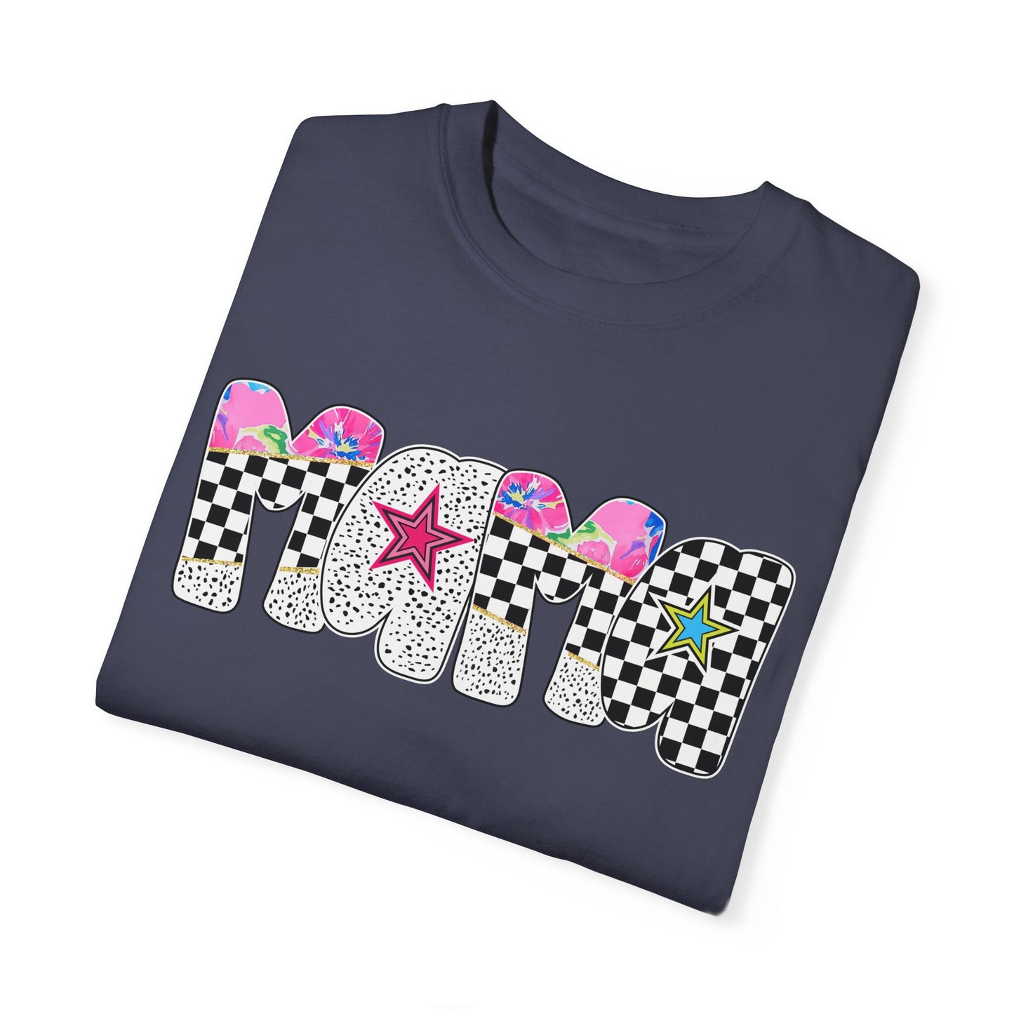Comfort Colors Retro Vibe Mother's Day T-Shirt with Star Design Asst. Colors & Sizes