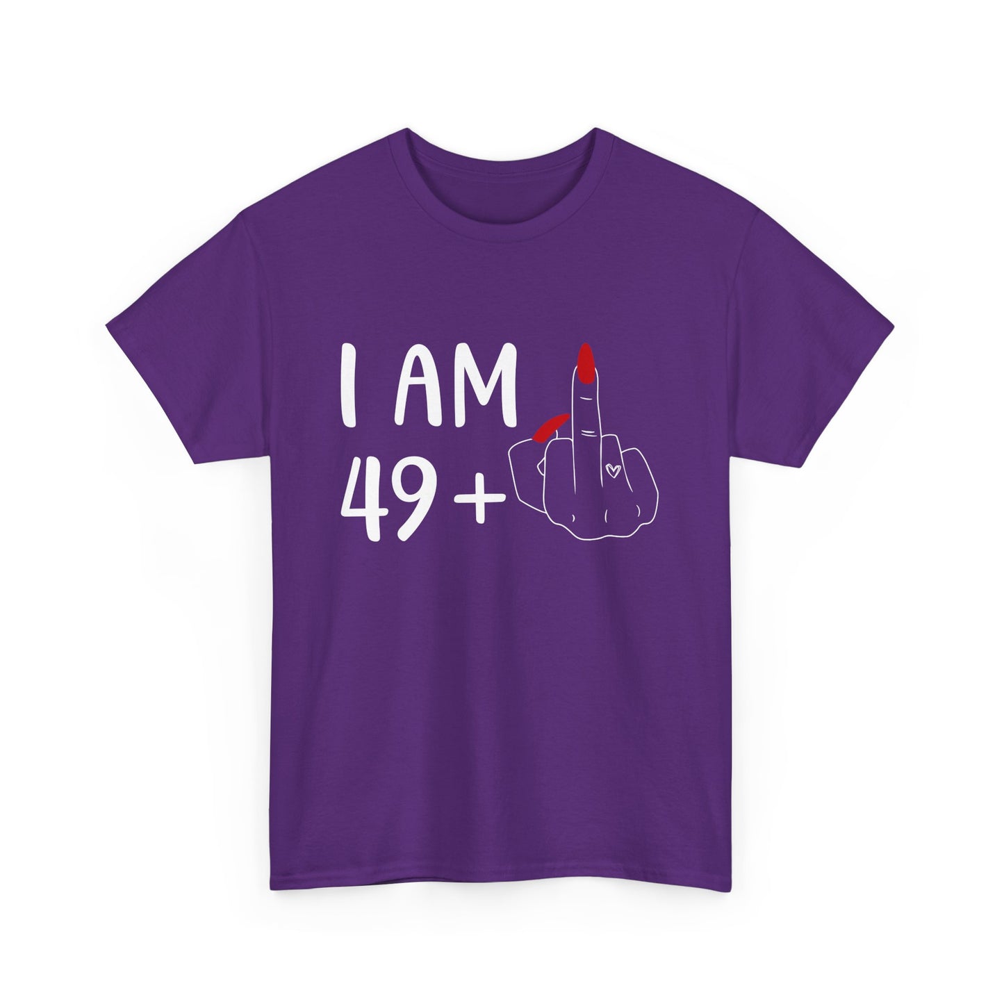 Funny 50th Birthday T-Shirt 49 Plus One