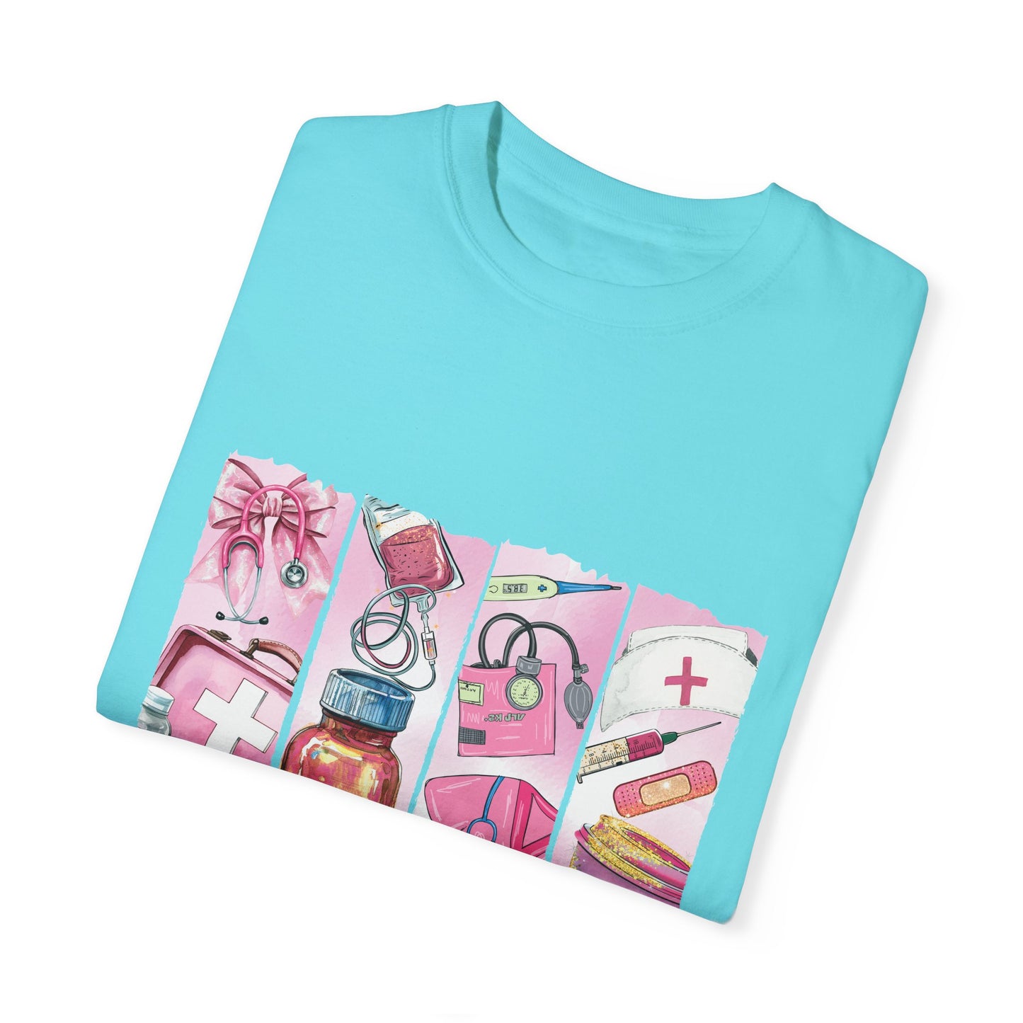 Nurse Life T-Shirt - Comfortable Unisex Garment-Dyed Tee for Healthcare Heroes