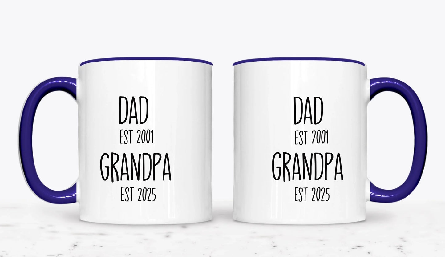 11oz Dark Blue 2-Mug SM